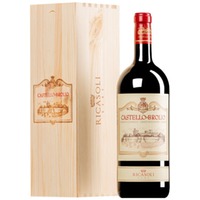 "Castello di Brolio" Chianti Classico Gran Selezione Gaiole DOCG MAGNUM Original-Holzkiste