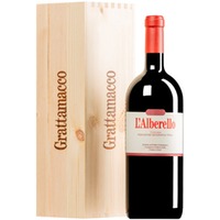 "L'Alberello" Rosso Toscana IGT (BIO) MAGNUM Original-Holzkiste