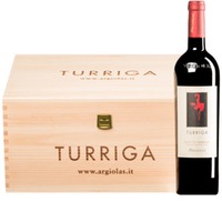 "Turriga" Isola dei Nuraghi IGT  Original-Holzkiste