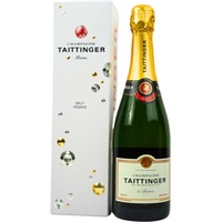 Taittinger Brut Reserve in Geschenkverpackung Diamonds