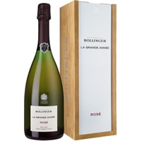 Champagne Bollinger La Grande Année Rosé, Brut, Champagne AC, Einzelholzkiste, Champagne, 2015, Schaumwein