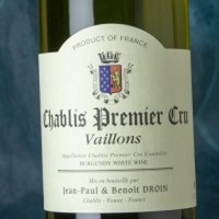 Droin Chablis 1er Cru Vaillons