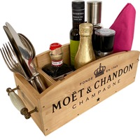 BBQ-/Tafel-Menage Champagner II, Besteckkasten, 33 x 14 x 14,5 cm, Accessoires