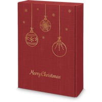 Geschenkkarton Bordeaux Merry Christmas für 3 Fl. 0,75L