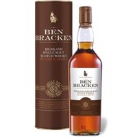Ben Bracken Highland Single Malt Scotch Whisky Peated & Smoky 8 Jahre mit Geschenkbox 40% Vol