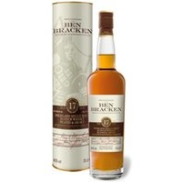 Ben Bracken Highland Single Malt Scotch Whisky Peated & Smoky 17 Jahre mit Geschenkbox 40% Vol