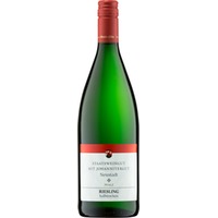 Pfalz Riesling halbtrocken 1,0 L - Staatsweingut mit Johannitergut