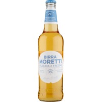 Birra Moretti Filtrata a freddo Kalt gefiltert 4,3% 0,5L | Moretti