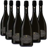 Alta Langa Cuvée Valentina Natur Klassische Methode Extra Brut 6 Flaschen