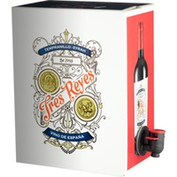 Tres Reyes Tempranillo-Syrah Bag-in-Box - 3,0 L - - Bodegas y Viñedos Muñoz - Spanischer Rotwein