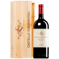 "Castello Fonterutoli" Chianti Classico Gran Selezione Castellina DOCG MAGNUM Original-Holzkiste
