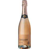 Langlois Crémant de Loire Brut Rosé   Crémant de Loire AOP, Brut
