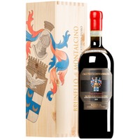 Brunello di Montalcino "Pianrosso Santa Caterina d'Oro" Riserva DOCG MAGNUM Original-Holzkiste