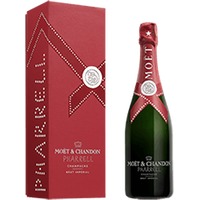 Moët & Chandon x Pharrell Williams Édition Limitée Brut Impérial Rouge Bordeaux