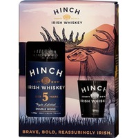 Hinch Distillery Ltd 5Y.Double Wood  Onpack Gp Mit Glas NV 0.7 L Flasche