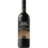 Passo Adagio Montepulciano, Montepulciano d'Abruzzo DOC, Abruzzen, 2022, Rotwein