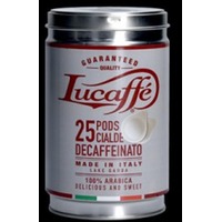 25 Decaffeinato Kaffee Pads Ø44mm Dose