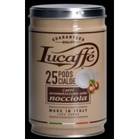 25 Nocciola Kaffee Pads Ø44mm Dose