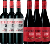 6er Kennenlernpaket - Beef & Liberty Weine von Beefsteak Club