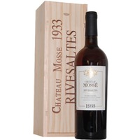 Wein Rivesaltes Chateau Moss? in Holzkiste