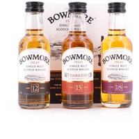Bowmore Collection 12, 15, 18 Jahre Miniaturen 0,150 L/ 42.0% vol