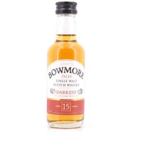 Bowmore Darkest 15 Jahre Miniatur 0,050 L/ 43.0% vol