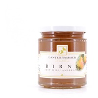 Lantenhammer Birnen Fruchtaufstrich mit Birnenbrand 225 g/ 2.0% vol