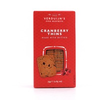 Verduijn's Cranberry Thins Buttergebäck mit 75 g