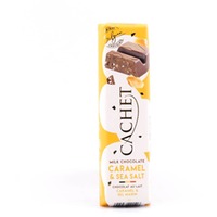 Cachet Milk Chocolate Caramel & Sea Salt Riegel 50 g