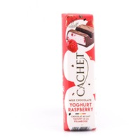 Cachet Milk Chocolate Yoghurt Raspberry Riegel 45 g