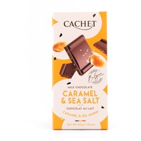 Cachet Milk Chocolate Caramel & Sea Salt 100 g
