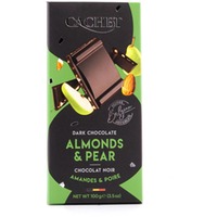 Cachet Dark Chocolate Almonds & Pear 100 g