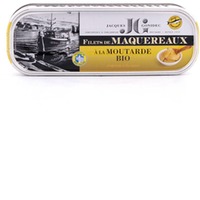 Jacques Gonidec Makrelenfilet mit BIO-Senf 169 g