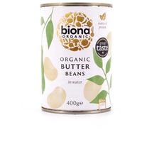 Biona Organic Butter Beans Bio Butterbohnen 240 g