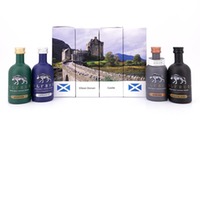 whiskyworld Miniaturen-Set Motiv "Eilean Donan" - 0,20 L/ 49.0% vol