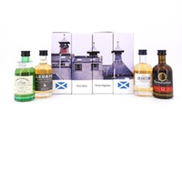 whiskyworld Miniaturen-Set Motiv "Three Pagodas" 0,20 L/ 46.3% vol