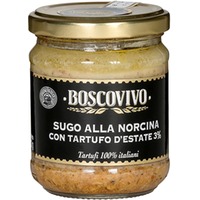 Norcina Sauce mit Trüffel und Schweinefleisch
