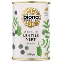 Grüne Linsen Typ Puy in Wasser BIO