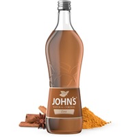 6 JOHN'S Zimt Sirup Cinnamon Natural Cordial 0,7L Glas