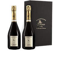 De Sousa : Coffret Cuvée des Caudalies Avize et Le Mesnil Grand Cru