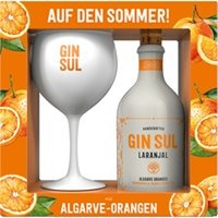 Gin Sul Laranjal mit Geschenkbox und Copa Glas