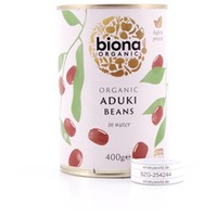 Biona Organic Aduki Beans Aduki-Bohnen in Wasser 230 g