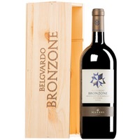 "Bronzone" Morellino di Scansano Riserva DOCG MAGNUM Original-Holzkiste
