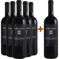5+1 Paket Bibbiano Chianti Classico DOCG BIO - Tenuta di Bibbiano