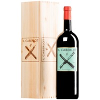 "Il Caberlot" Rosso IGT MAGNUM Original-Holzkiste