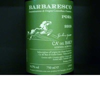 Ca del Baio Barbaresco Pora di Giulio Grasso Riserva