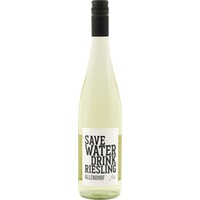 Save Water drink Riesling free - Fritz Allendorf
