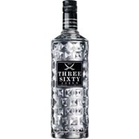 Three Sixty Vodka Diamond Filtration 37,5% Vol., 1,0 Liter