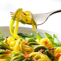 Tagliarini mit Spinat – grüne Bandnudeln mit Frischei, servierfertig (2 x 200 g)