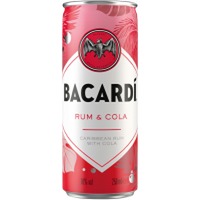 Bacardi & Cola Dose 10,0% Vol., 0,25 Liter Dose
